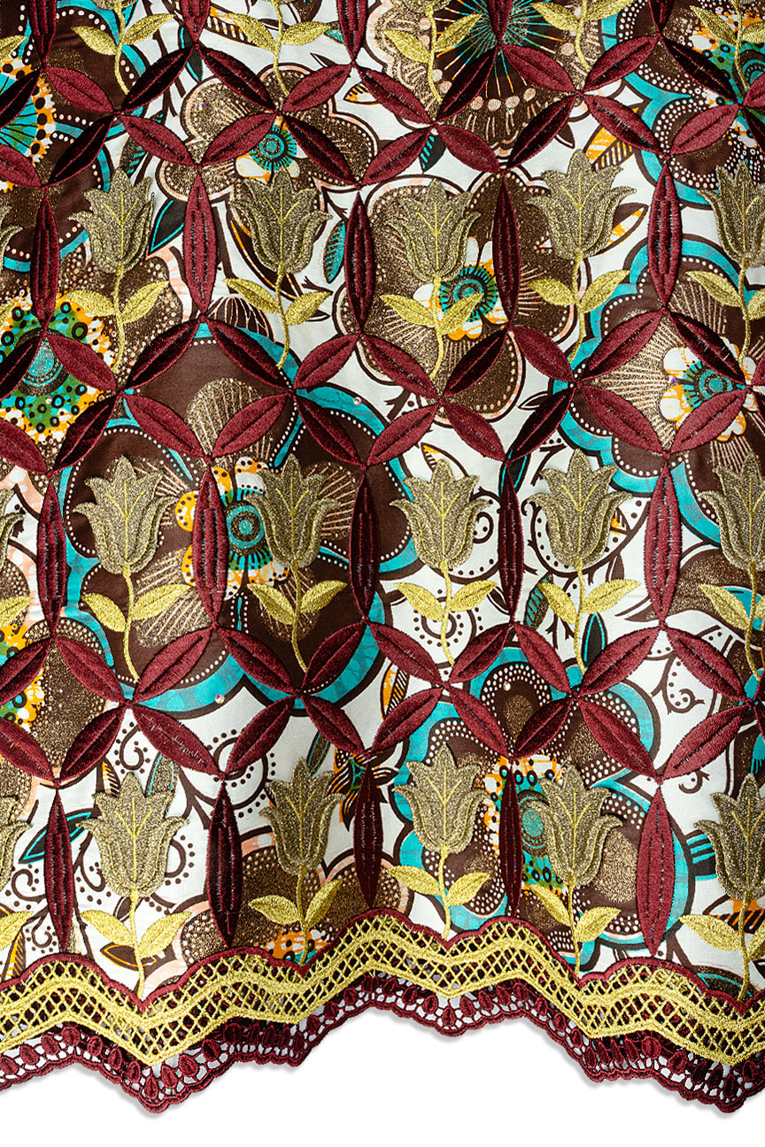 Vlisco Grand Super Lace Appliqué - VHL5405