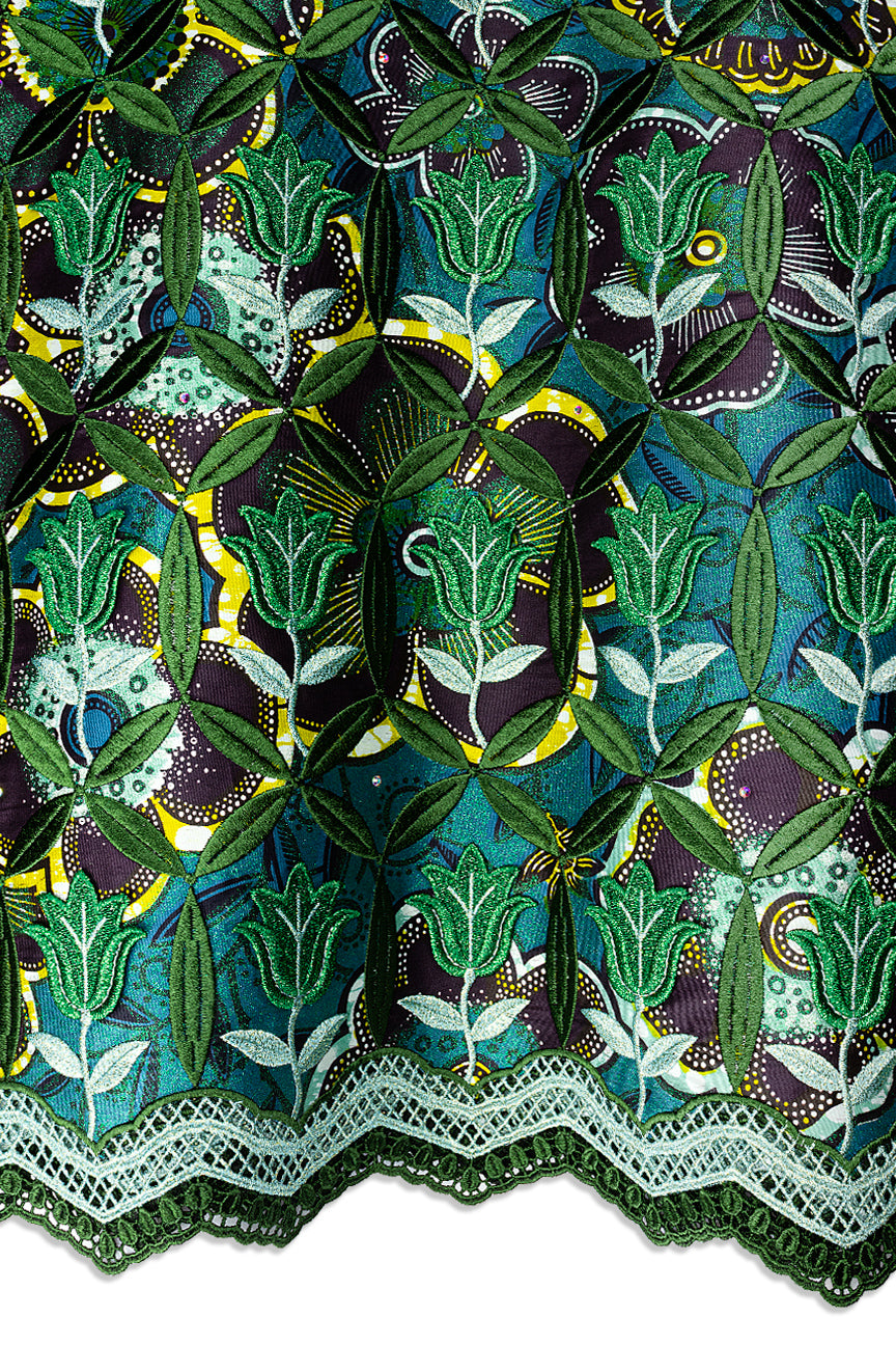 Vlisco Grand Super Lace Appliqué - VHL5406