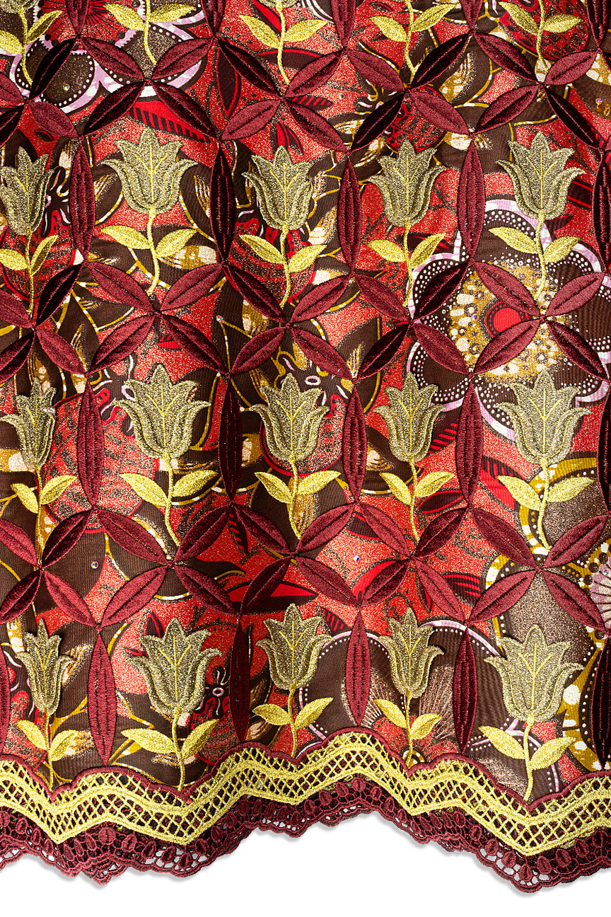 Vlisco Grand Super Lace Appliqué - VHL5407