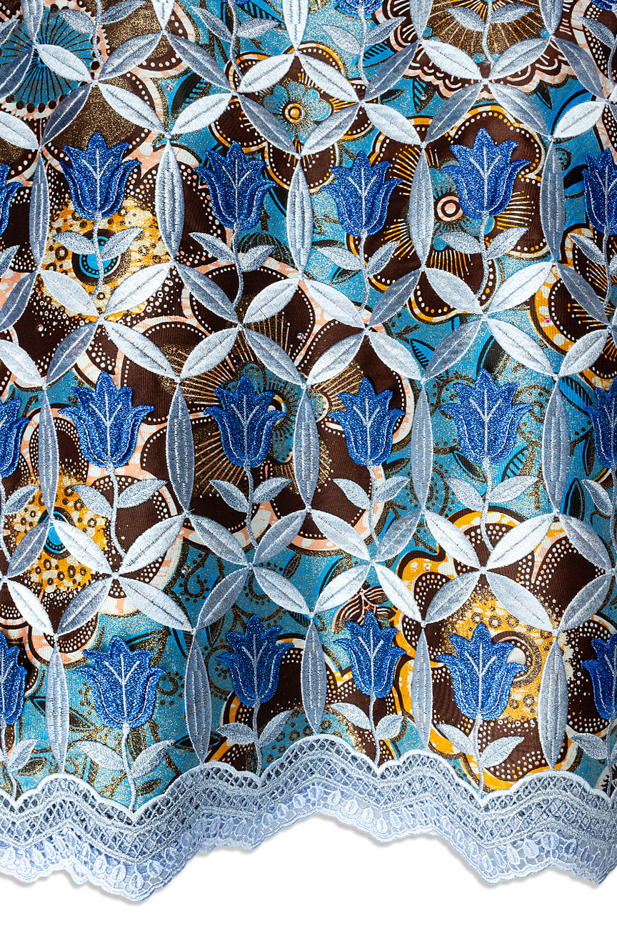 Vlisco Grand Super Lace Appliqué - VHL5409