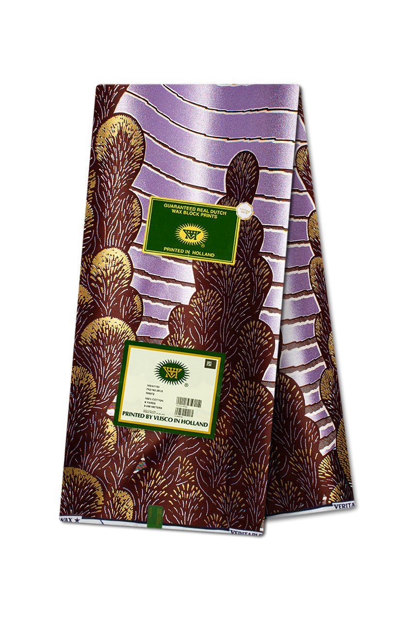 Vlisco Glitter Glam Embellished Wax Print - VGGE3071