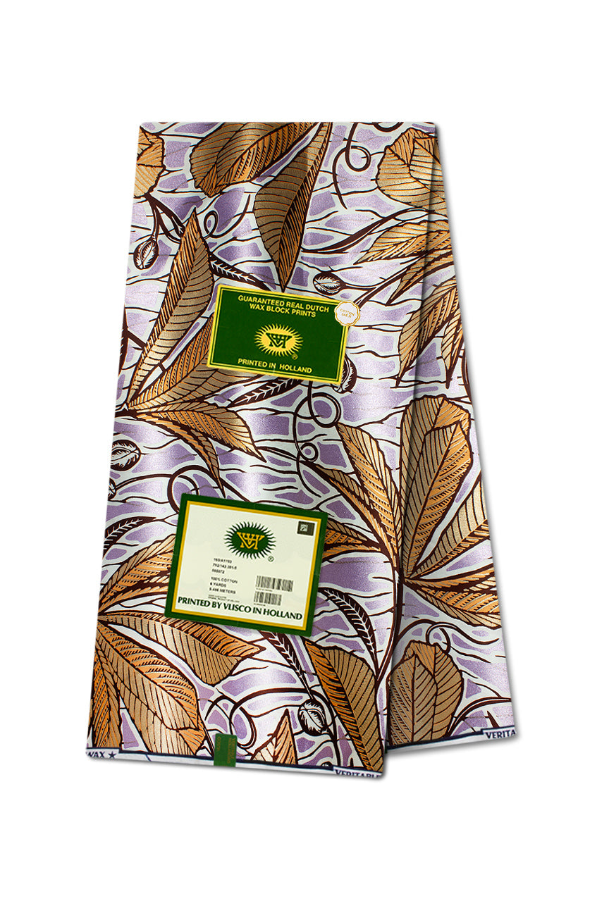 Vlisco Glitter Glam Embellished Wax Print - VGGE3061