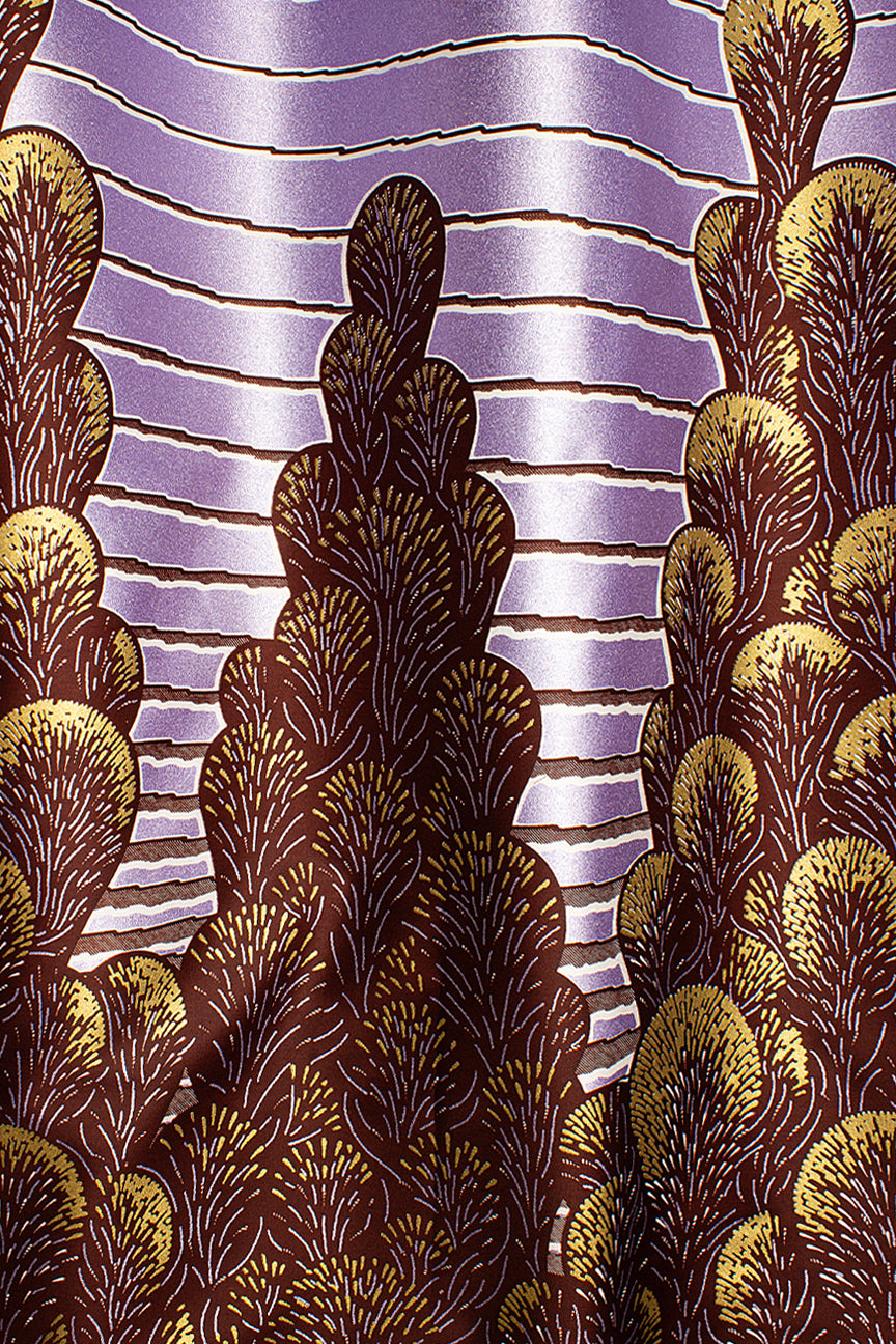 Vlisco Glitter Glam Embellished Wax Print - VGGE3071