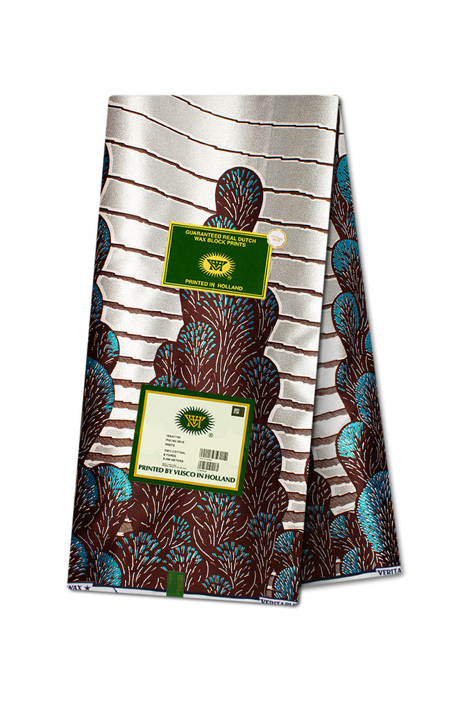 Vlisco Glitter Glam Embellished Wax Print - VGGE3072