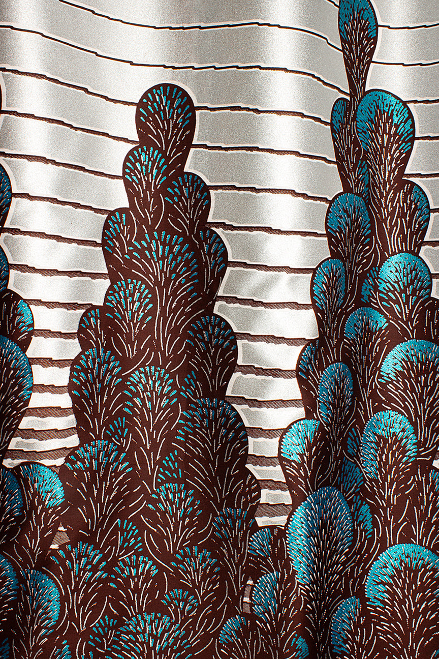 Vlisco Glitter Glam Embellished Wax Print - VGGE3072