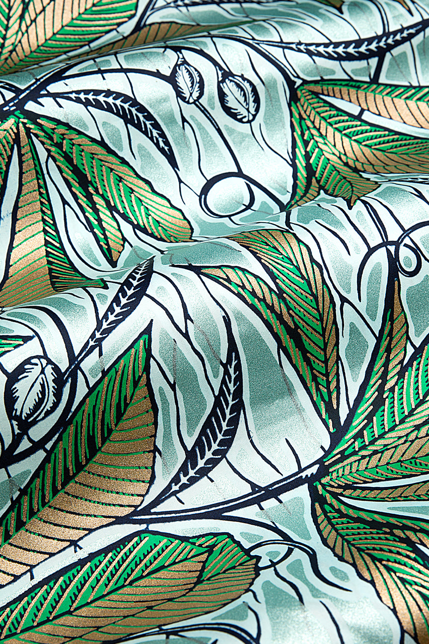 Vlisco Glitter Glam Embellished Wax Print - VGGE3064