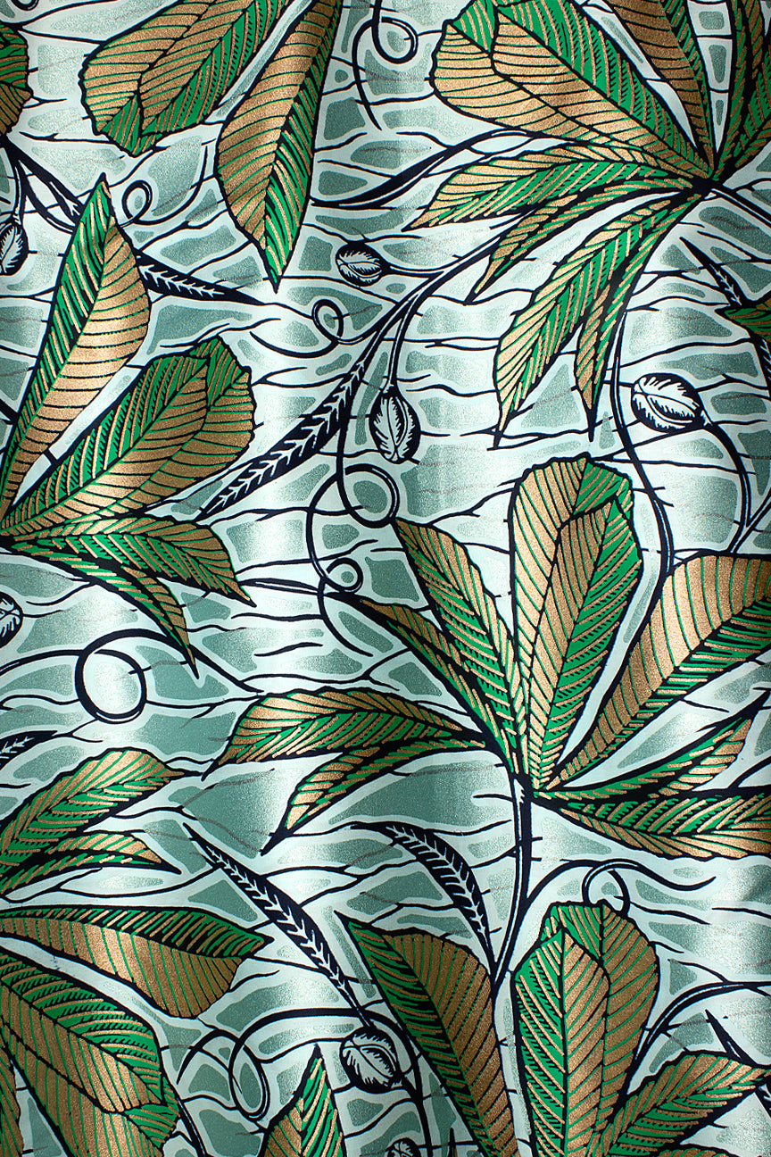 Vlisco Glitter Glam Embellished Wax Print - VGGE3064