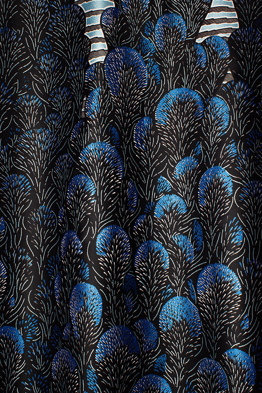 Vlisco Glitter Glam Embellished Wax Print - VGGE3074