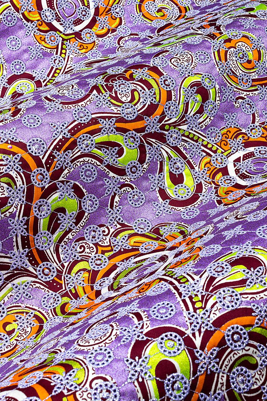 Vlisco Glitter Glam with Lace Embroidery - VHL5337
