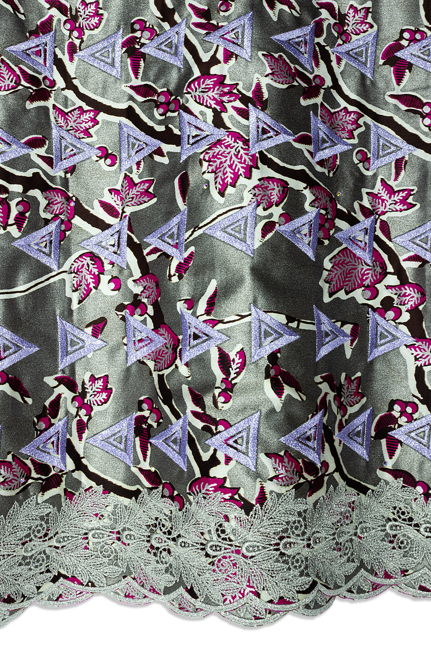 Vlisco Glitter Glam with Lace Embroidery - VHL5280