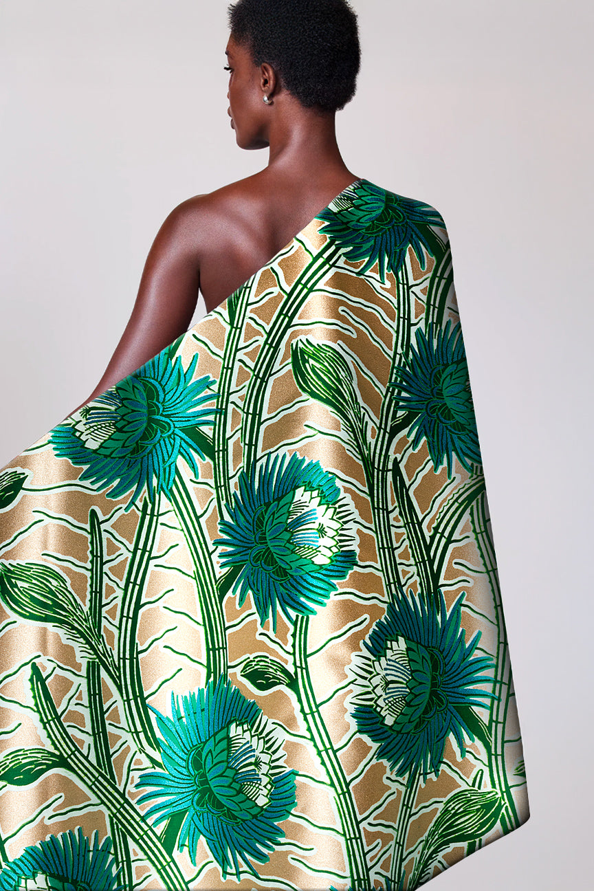 Vlisco Glitter Glam Embellished Wax Print - VGGE3091