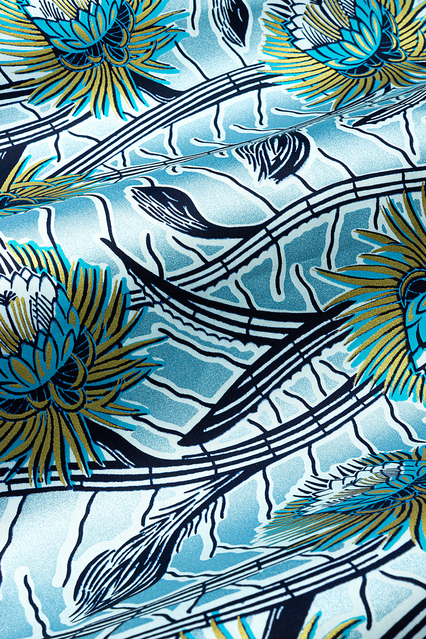 Vlisco Glitter Glam Embellished Wax Print - VGGE3092