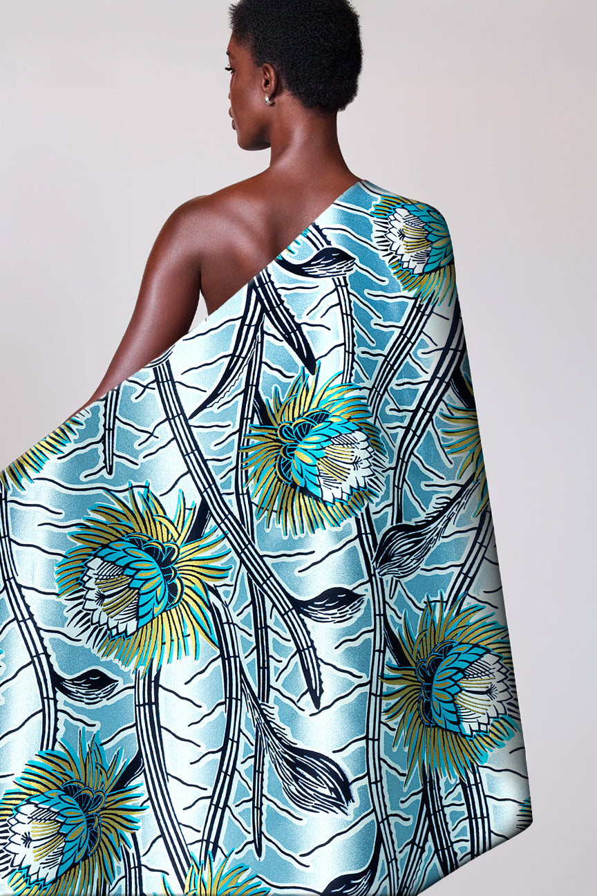 Vlisco Glitter Glam Embellished Wax Print - VGGE3092
