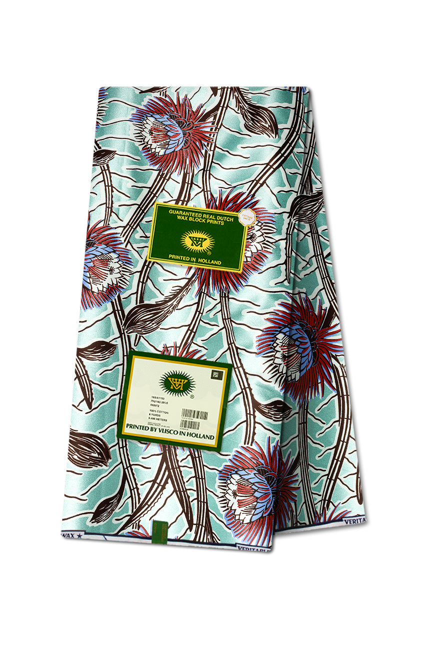 Vlisco Glitter Glam Embellished Wax Print - VGGE3093