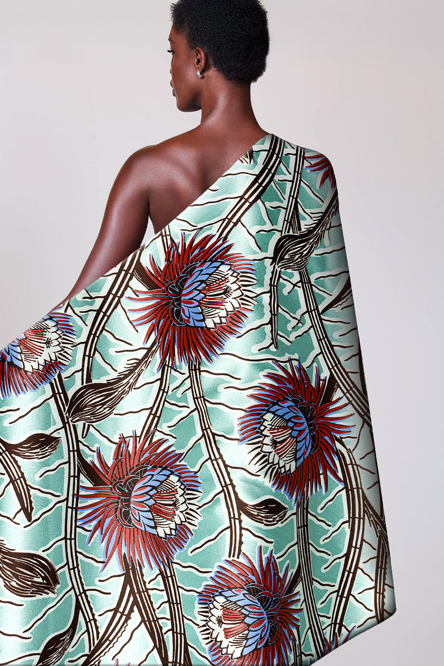 Vlisco Glitter Glam Embellished Wax Print - VGGE3093