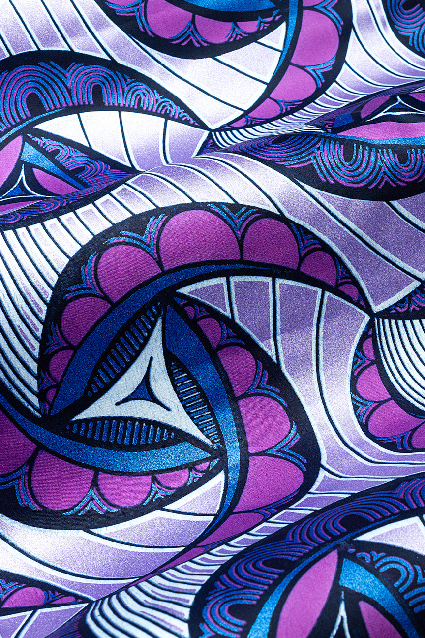 Vlisco Glitter Glam Embellished Wax Print - VGGE3094