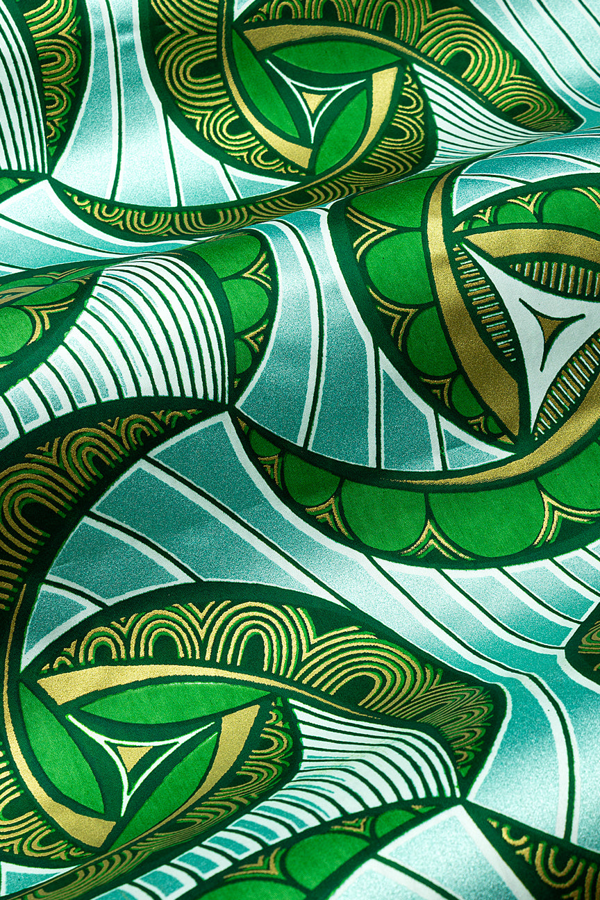 Vlisco Glitter Glam Embellished Wax Print - VGGE3097