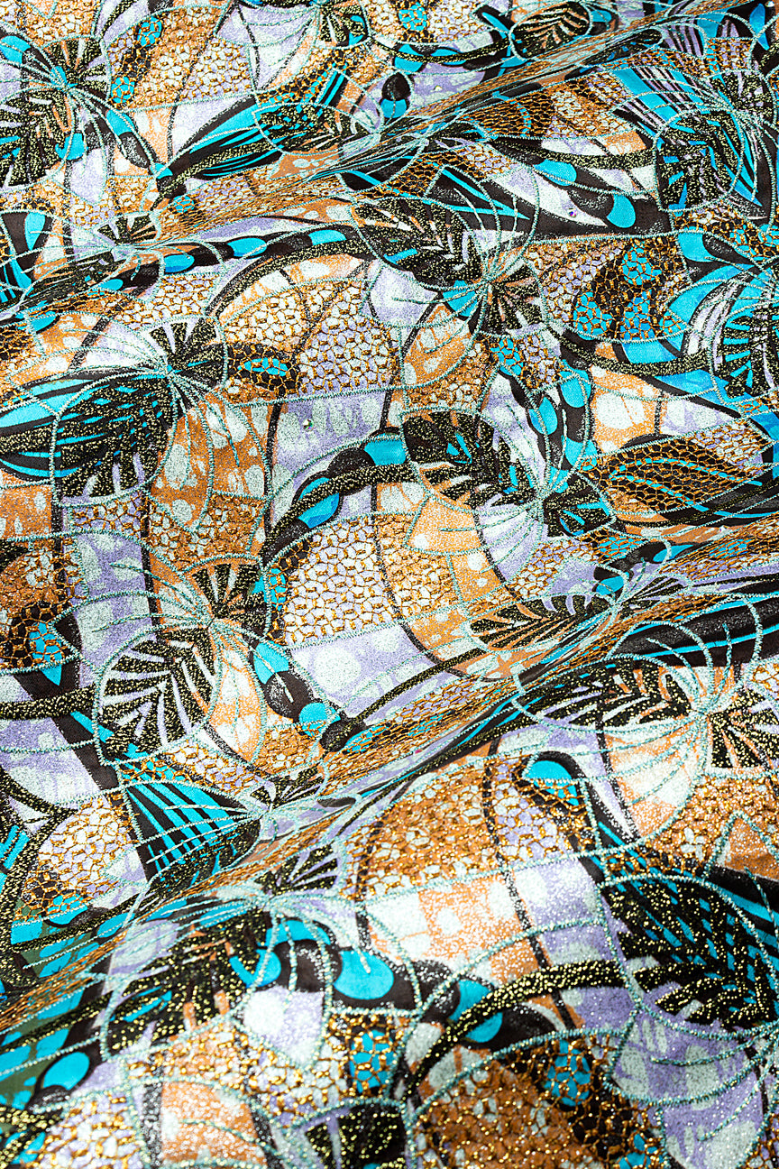 Vlisco Grand Super Exclusive Wax with Lace Embroidery - VHL5367