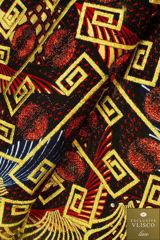 Vlisco Exclusive with Lace Embroidery - VHL1072