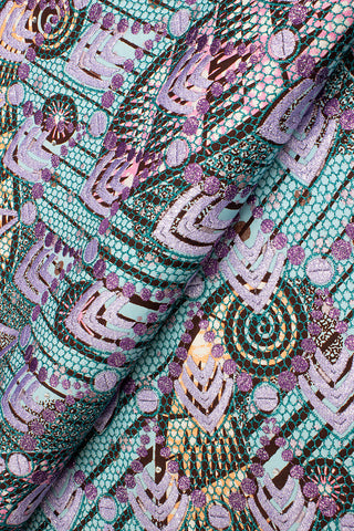 Vlisco Exclusive with Lace Embroidery - VHL5014