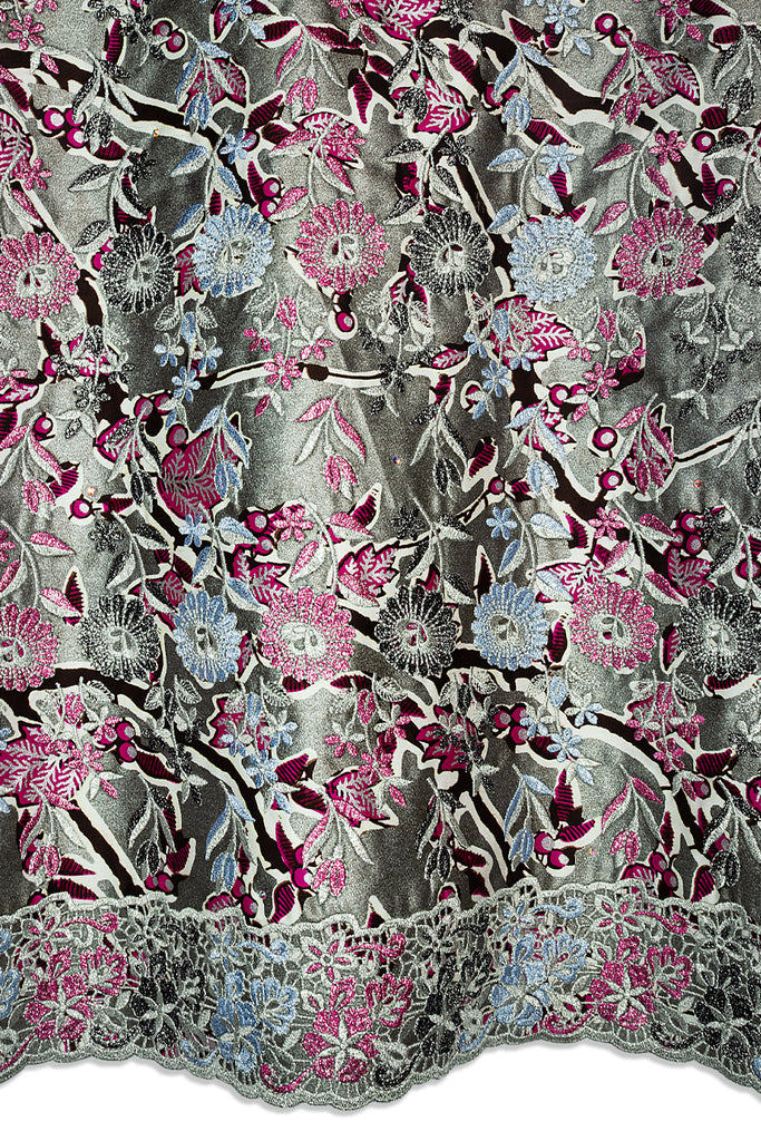 Vlisco Glitter Glam with Lace Embroidery - VHL5232