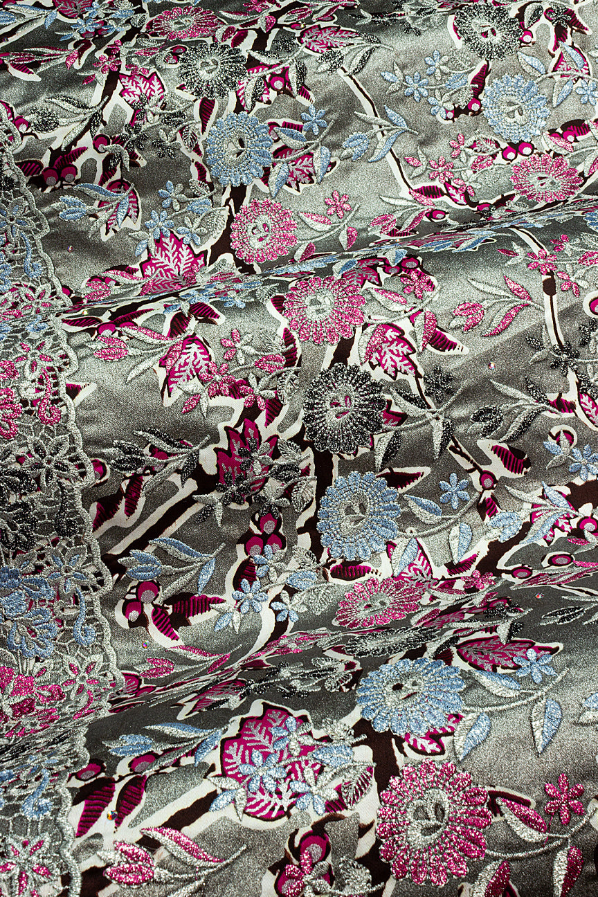 Vlisco Glitter Glam with Lace Embroidery - VHL5232