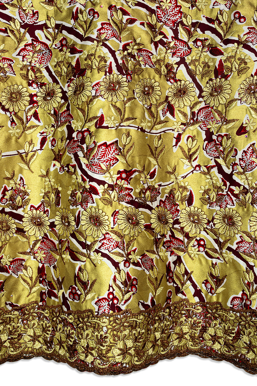 Vlisco Glitter Glam with Lace Embroidery - VHL5233