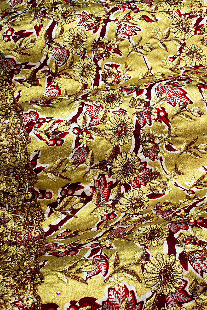 Vlisco Glitter Glam with Lace Embroidery - VHL5233