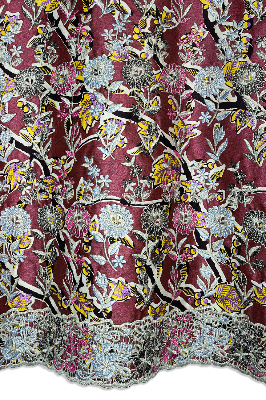 Vlisco Glitter Glam with Lace Embroidery - VHL5236