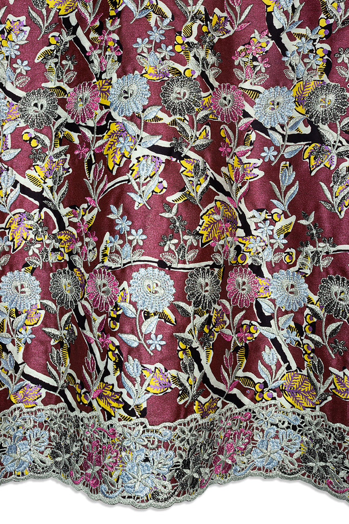 Vlisco Glitter Glam with Lace Embroidery - VHL5236