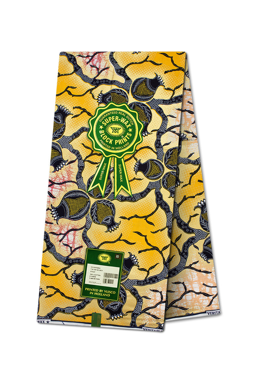 Vlisco Super Wax Gold Edition VG6075 Hilton Textiles London