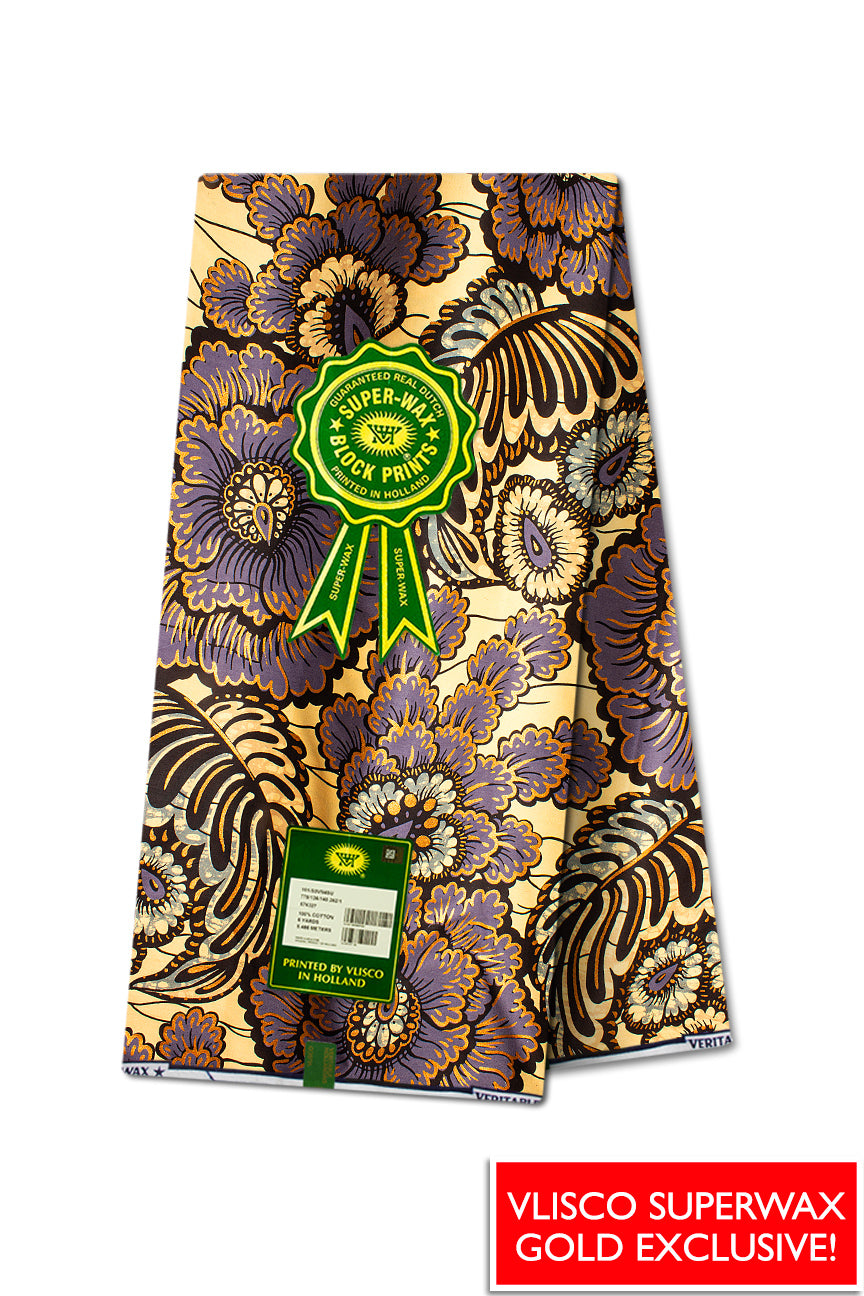 Vlisco Super Wax Gold Exclusive - VESW0444