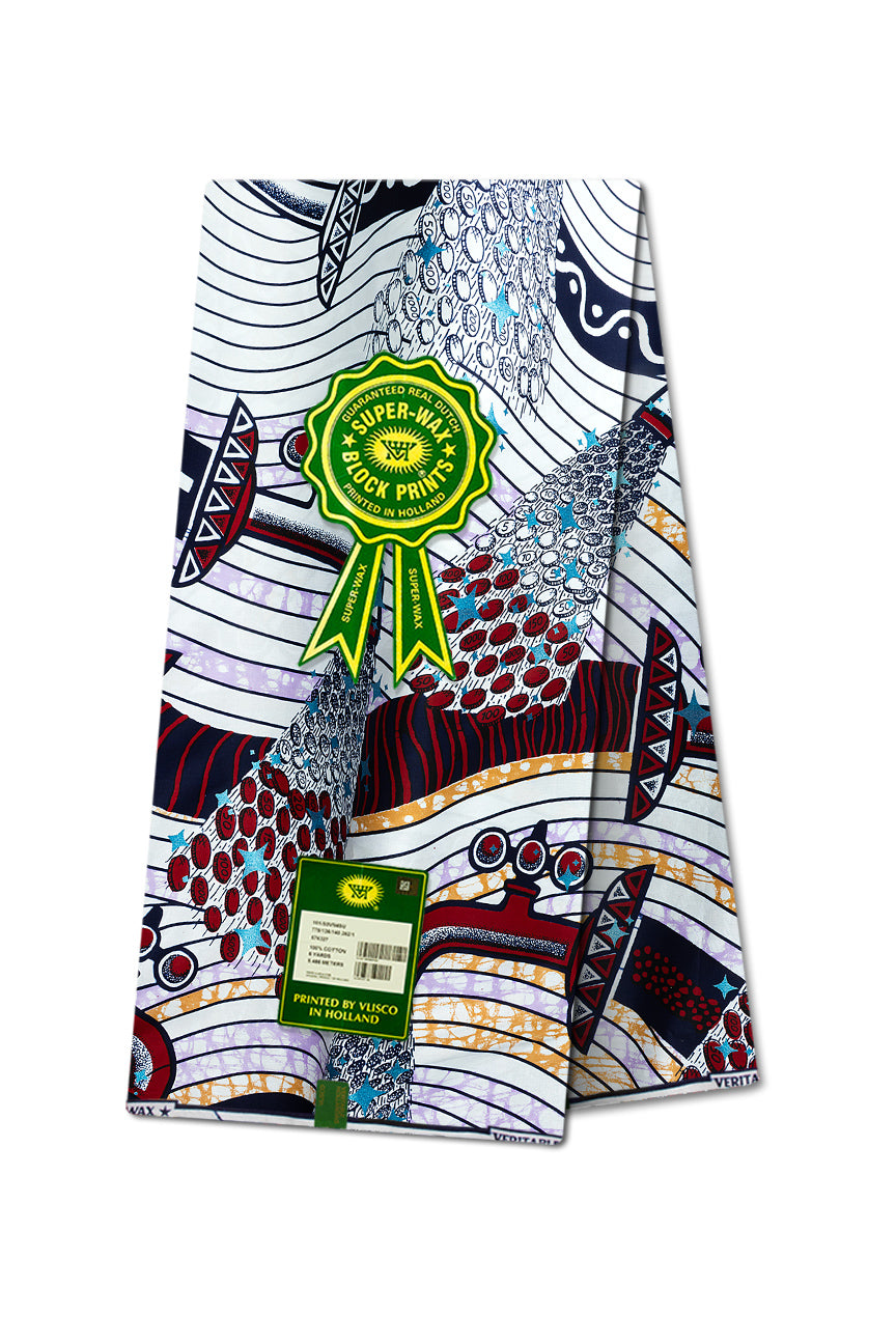 Vlisco Super Wax Gold Exclusive - VESW0572