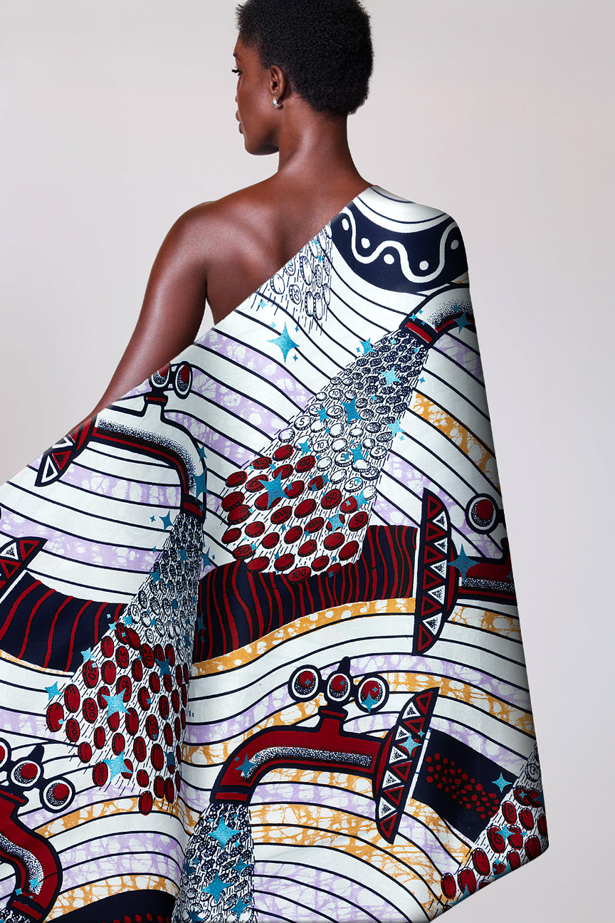 Vlisco Super Wax Gold Exclusive - VESW0572