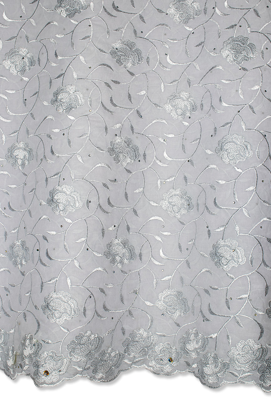 Voile Lace in White - VL612
