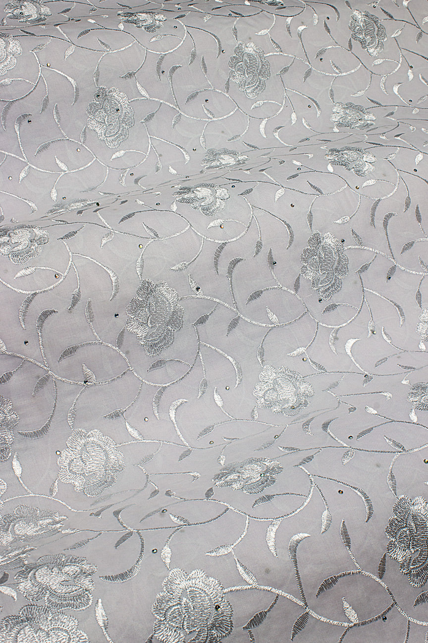 Voile Lace in White - VL612