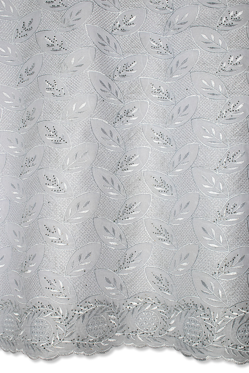 Voile Lace in White - VL583