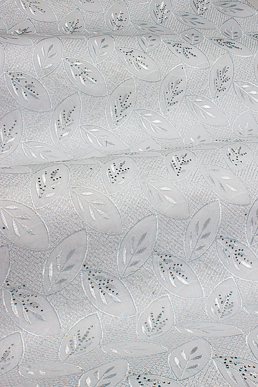 Voile Lace in White - VL583