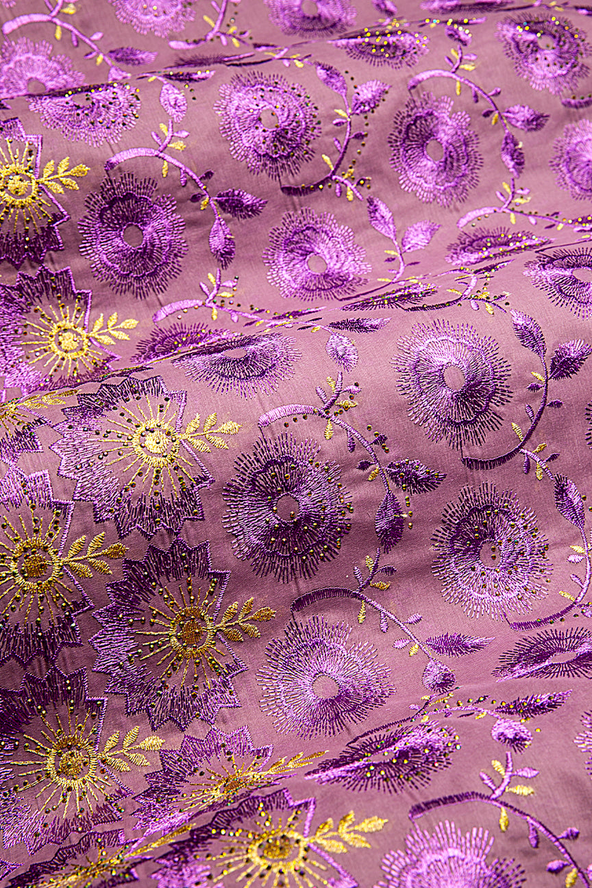 Voile Lace Exclusive in Pink & Gold - VL574