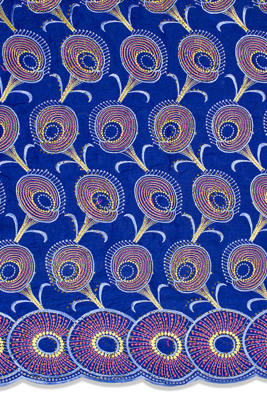 Voile Lace Exclusive in Royal Blue - VL5127