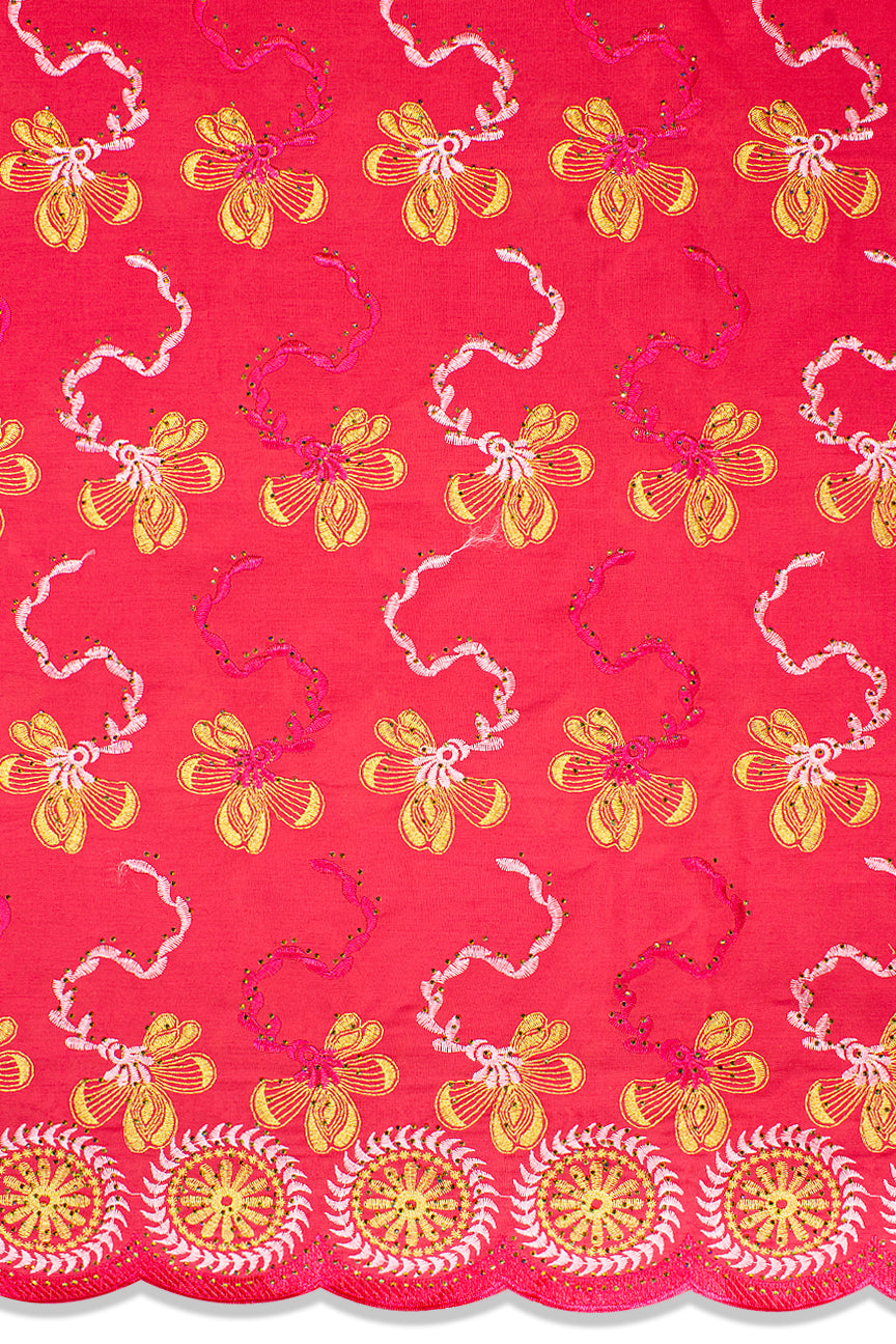 Voile Lace Exclusive in Pink & Gold - VL5167