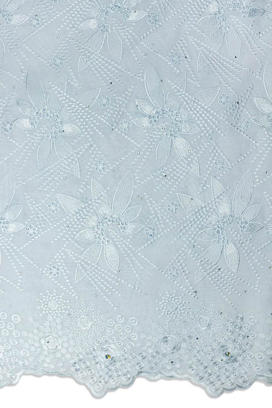 Voile Lace in White - VL712