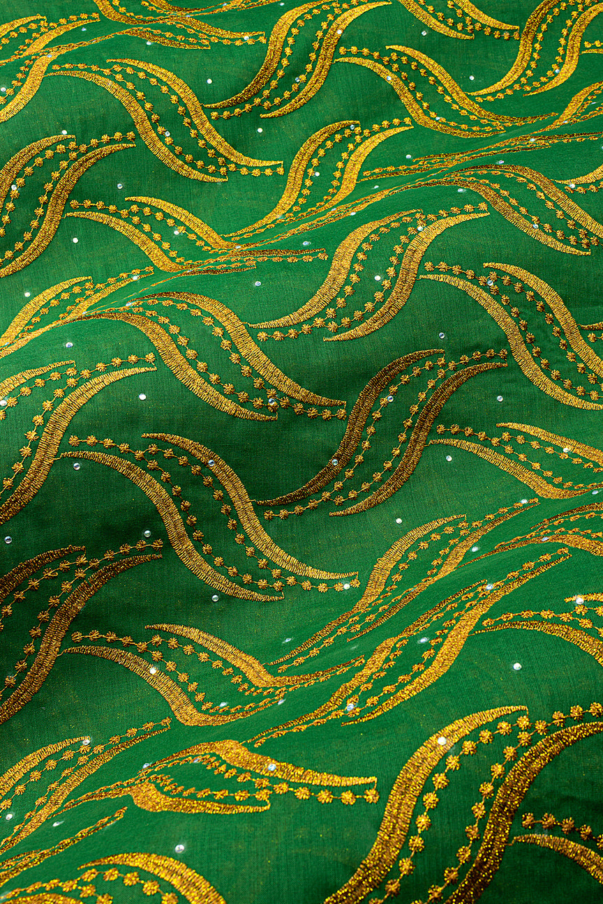 Voile Lace in Wine Gold - VL662