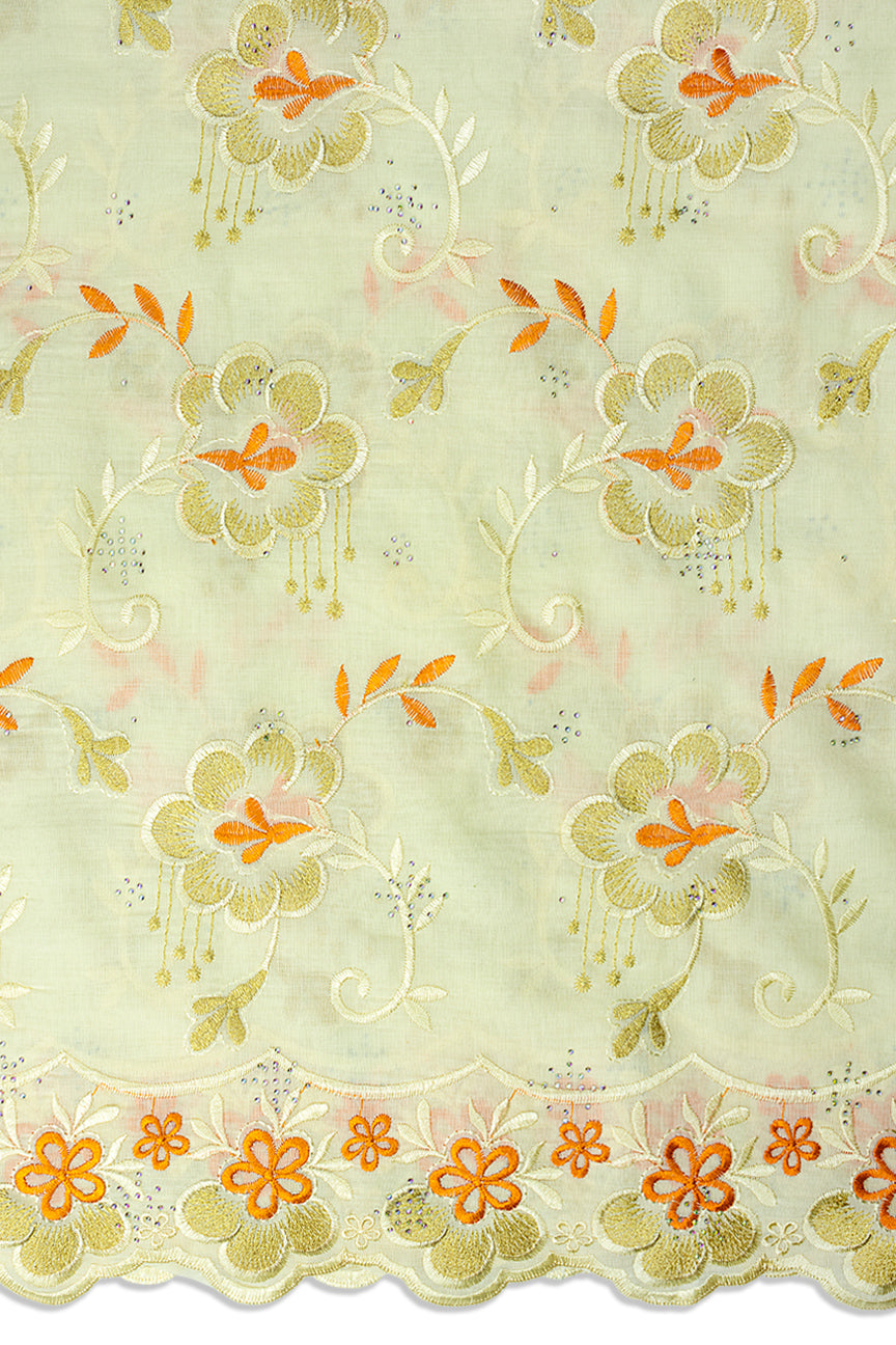 Voile Lace in Light Gold - VL702