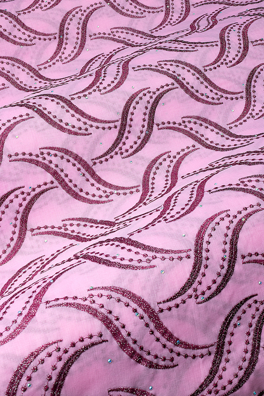 Voile Lace in Pink - VL652
