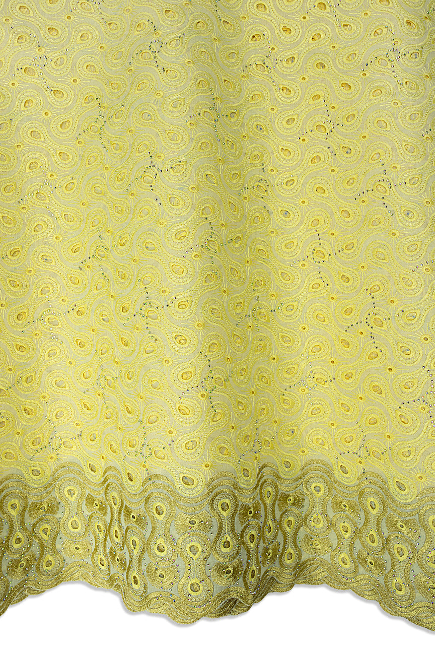 Voile Lace in Gold - VL686