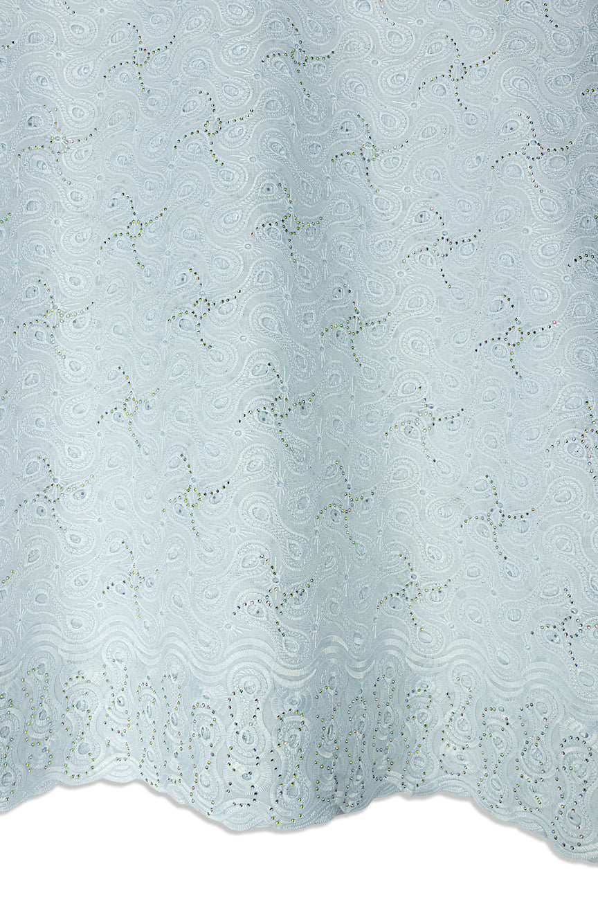 Voile Lace in White - VL688