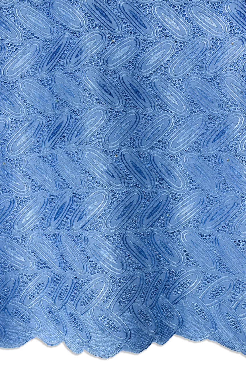 Voile Lace in Sky Blue  - VL6894