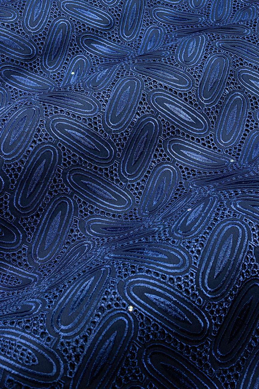 Dry Lace in Navy Blue - DL0010