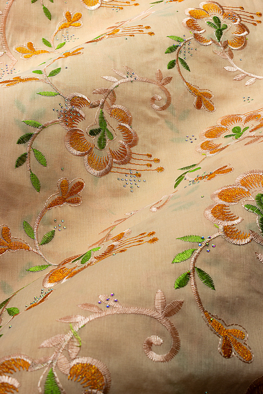 Voile Lace in Peach - VL706